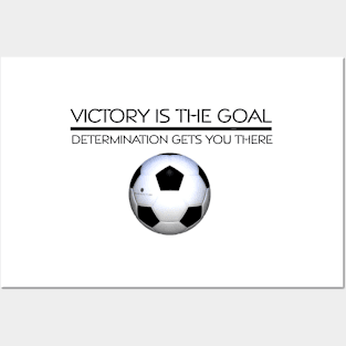 Soccer Victory Slogan Posters and Art